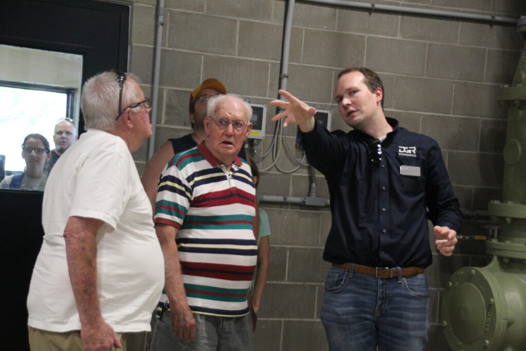 An Open House with guided tour was held at the new water treatment facility held Wednesday, June 22.