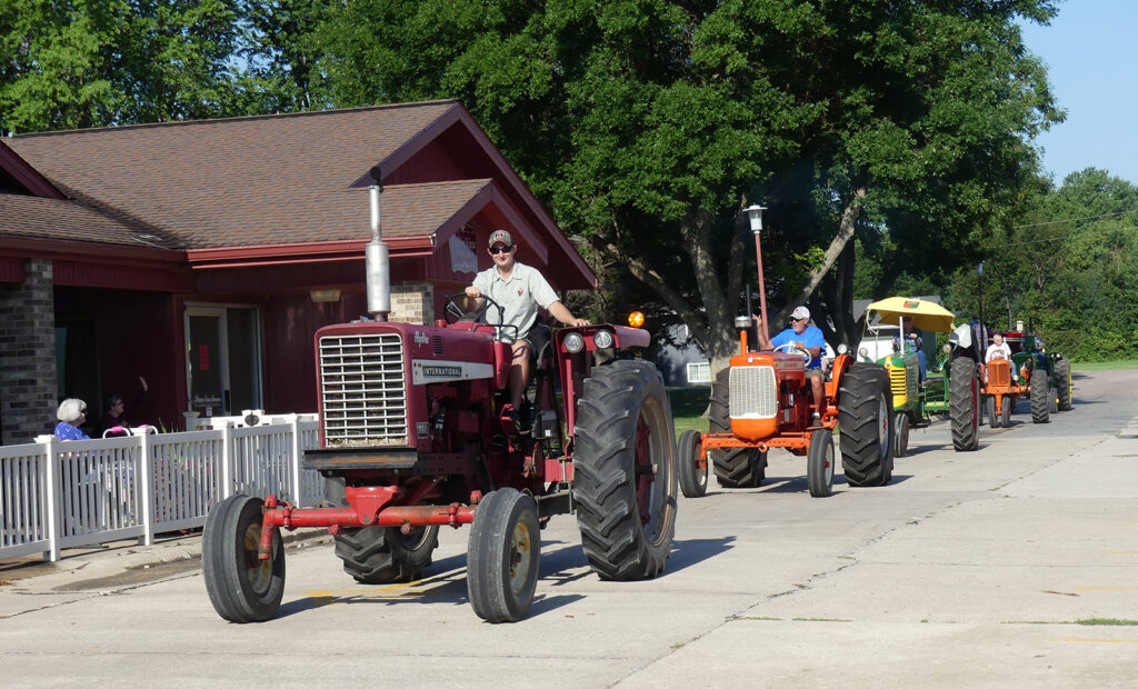 Antique Tractor Ride swings through Prairie View