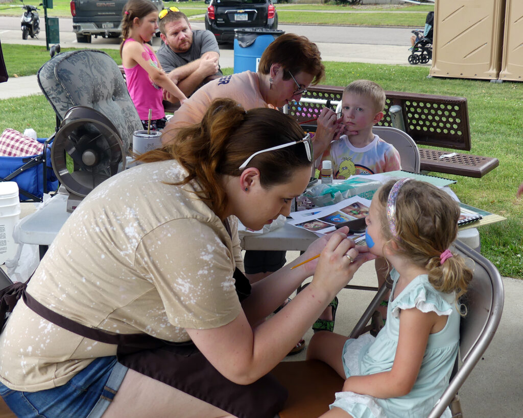 Face Painting in City Park